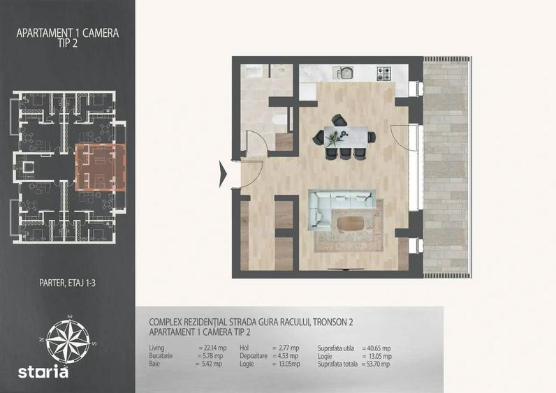 Garsoniera de vanzare langa Nicolae Teclu Direct Dezvoltator - 7