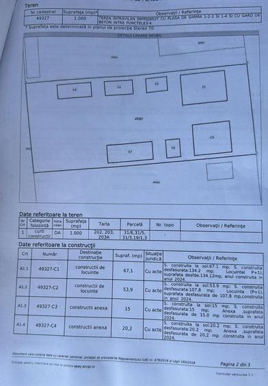 De vanzare proprietate compusa din 2 case+anexe construc?ie 2024 in cartier vile Dragoieni,Targu Jiu - 1