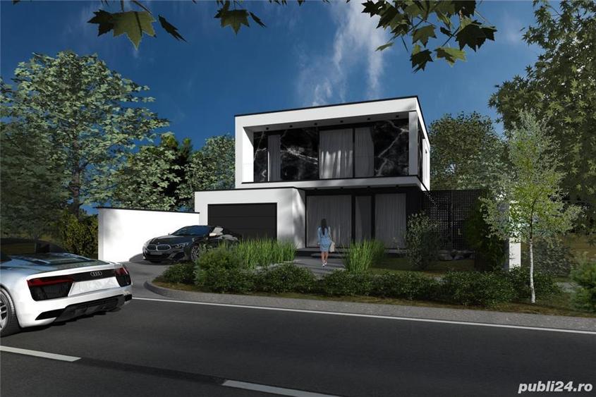 Terenul cu autorizatie de construire vila, proiect modern inclus in valoare de 10 000 Euro. - 6