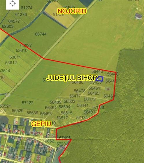 Teren intravilan in Gepiu - 1