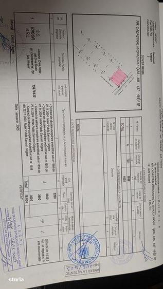 Teren intravilan Savinesti cu acces din DN15 - 2
