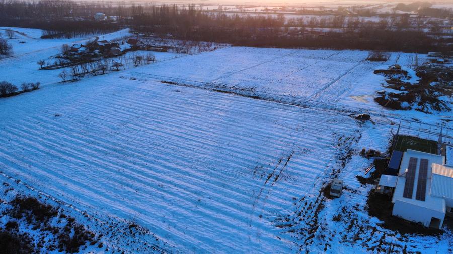 Sag- Teren Intravilan- 11.412mp-3 fronturi stradale - 2