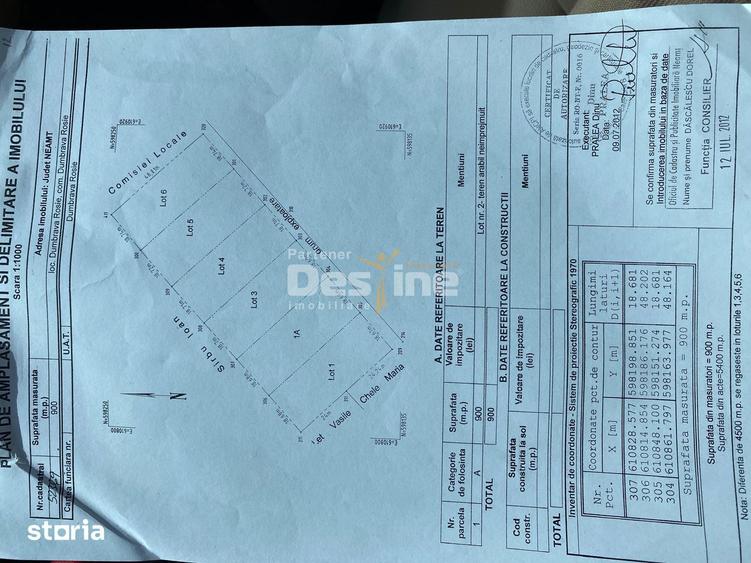 Teren de vanzare Dumbrava Rosie 20.000 Euro 900mp - 9