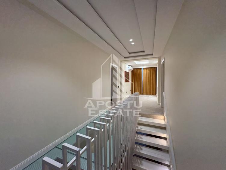 Vila de lux cu piscina incalzita de vanzare in Mosnita Noua | 4 camere - 18