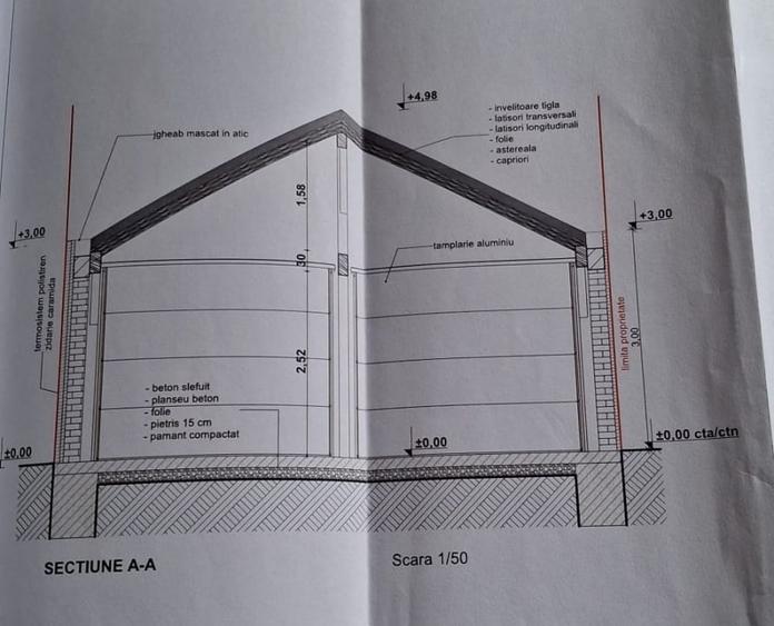 COMISION 0% Teren cu proiect de garaj/222mp/utilitati/zona Milea-Micu Klein - 2
