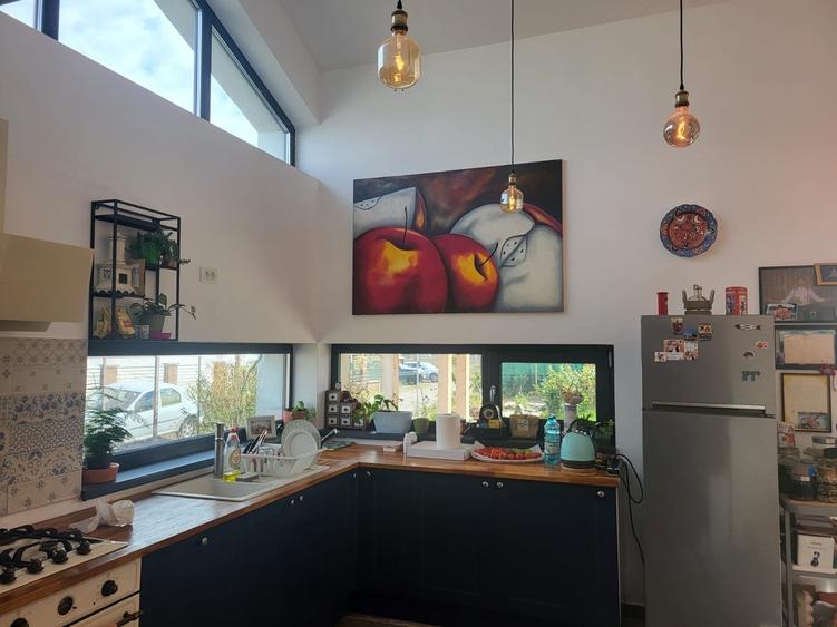 Casa Copenhaga 4 cam parter, panouri, garaj, 1000mp teren, zona Paradisul Verde - 6