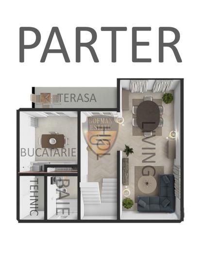 Casa 4 camere, Valu lui Traian, zona F, P+1, 145 mp utili 245 mp teren - 4