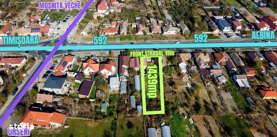 Parcela de vanzare - Strada Principala, Mosnita Noua - 2