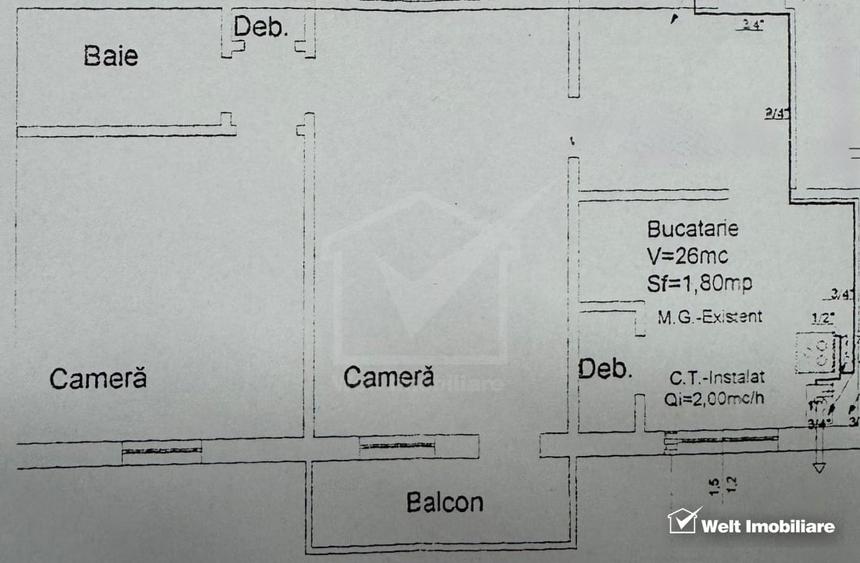 Apartament 2 camere Herculane, Gheorgheni - 1