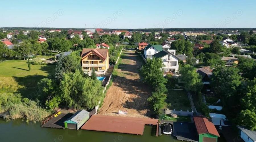 TEREN LAC SNAGOV - PONTON - CASA P+1E - 20ml deschidere - 3