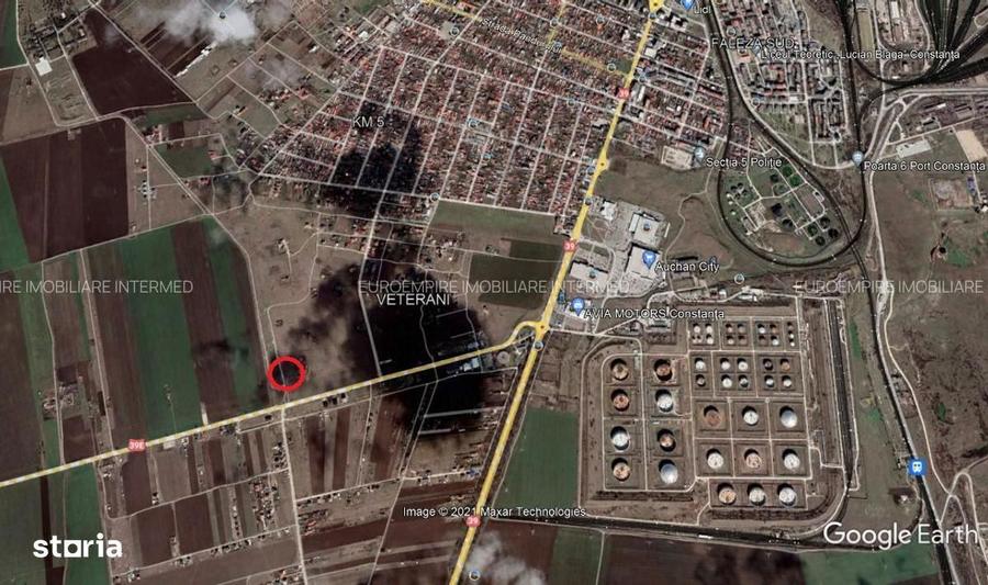 Teren de vanzare in Constanta, Km 5 Veterani - 500 mp - 1