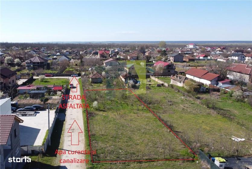 Parcele de teren cu utilitati - 400 mp - 1
