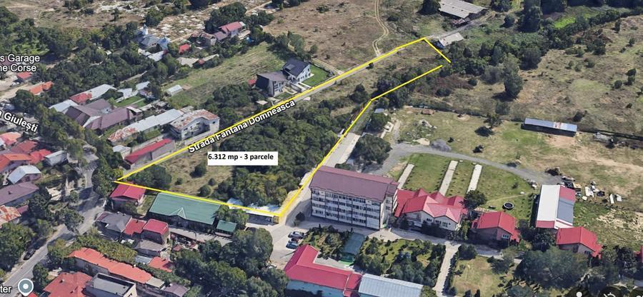 TEREN DE VANZARE - 6.312 MP - FÂNTANA DOMNEASCĂ - Dezvoltare Majoră lângă Lac - 3