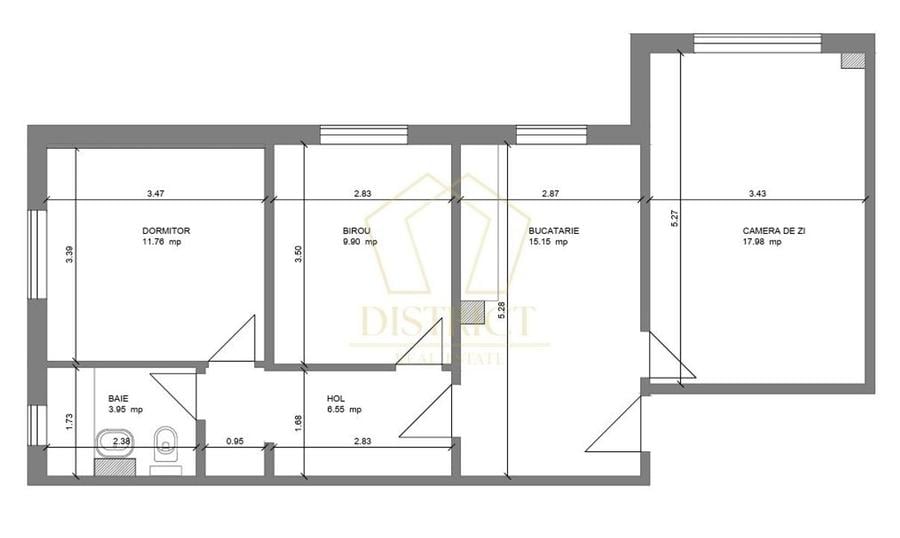COM 0% Apartament modern cu 3 camere | Lunei - 13