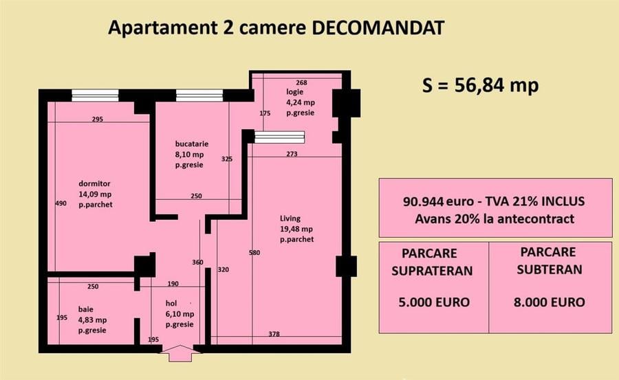 Apartament decomandat Cug Valea Adanca, bloc nou, cartier rezidential - 3
