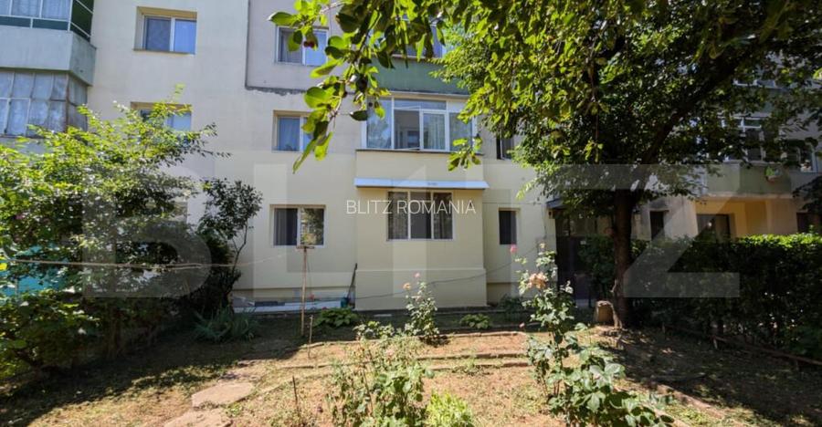 Parter Micro 9 Apartament 2 camere, 46 mp, mobilat ?i utila