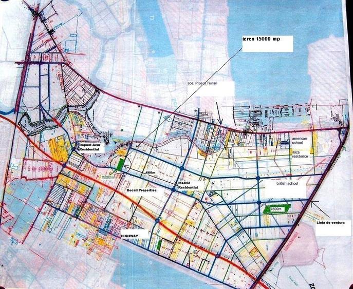 Teren 15000mp (75x200) Pipera - Cartier Madrid / Radio Far / Bellemonde - 1
