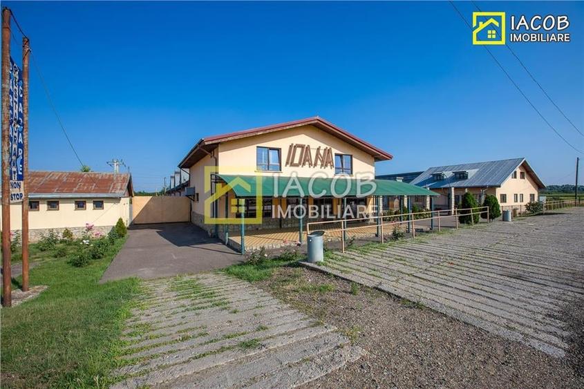 Pensiune cu 15 camere de cazare, restaurant, corpuri administrative, terenuri cu - 6