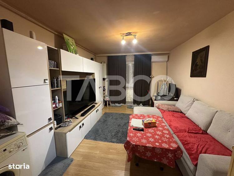 Garsoniera mobilata si utilata la etaj 2 zona Broscarie Sibiu - 3