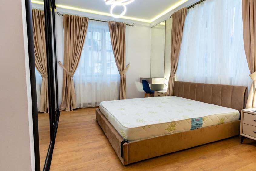 Apartament cu 3 camere semidecomandat, mobilat în Herăstrău