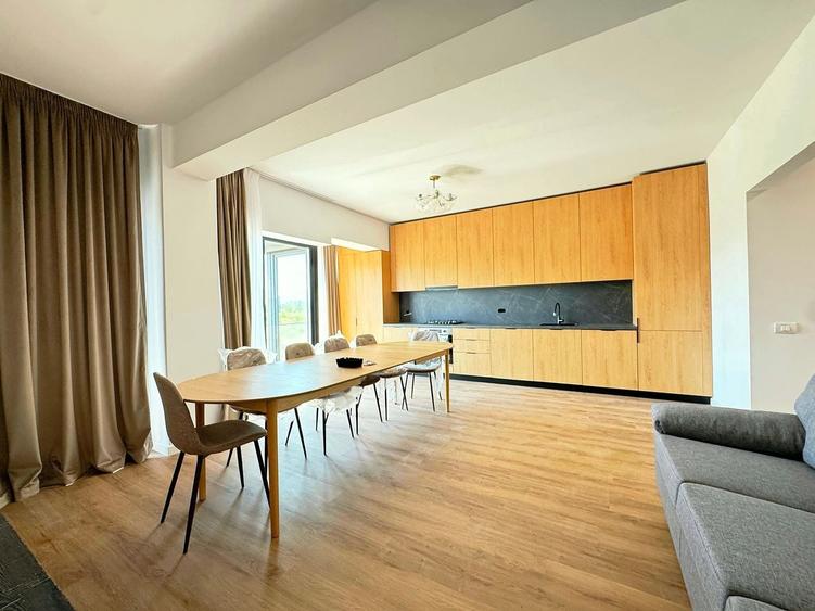 Apartament cu 2 camere, mobilat în Pipera