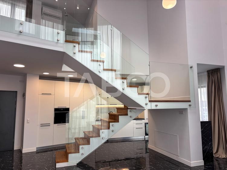 Penthouse cu 5 camere semidecomandat, mobilat în Gheorgheni