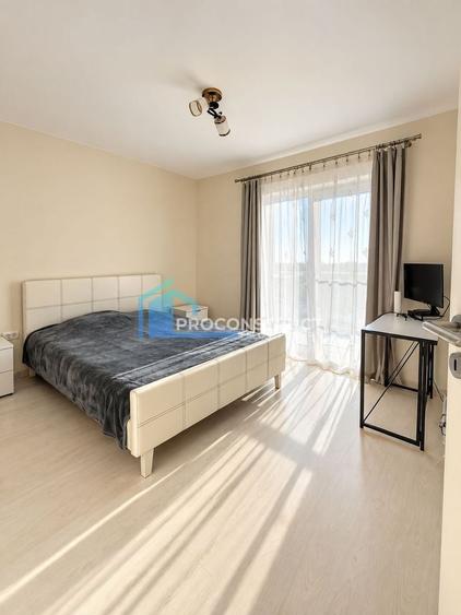 Apartament cu 2 camere semidecomandat, mobilat în Giroc