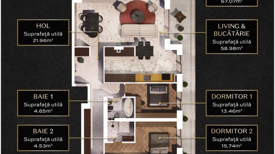 REA1027825 Duplex Premium 4 camere Pipera - 7