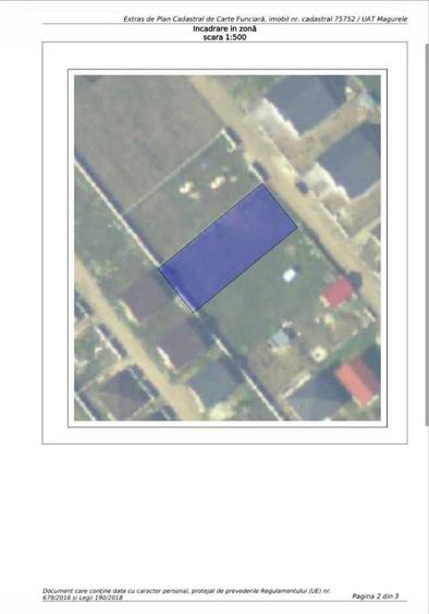 Teren intravilan 630mp in Varteju cu acces rapid inspre Bucuresti - 1