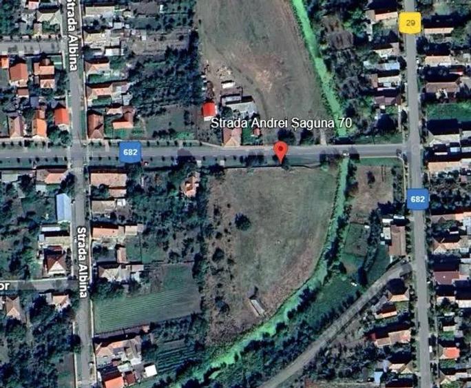 Teren curti constructii 8663 mp str. SAGUNA 70, Sannicolau Mare - 2