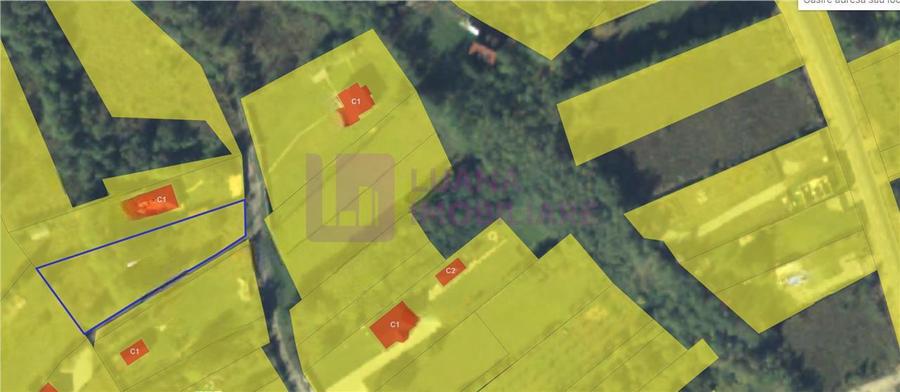 Teren Construcții intravilan de 1600 mp, în Central