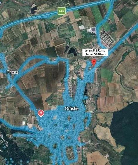 Proprietate industriala de vanzare oportunitate in zona industriala Orastie - 1