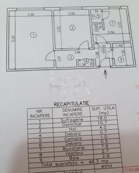 2 camere Titan decomandat, metrou, anvelopat - 7