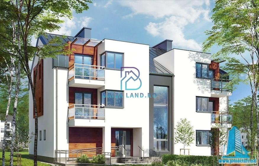 Bucurestii Noi, piata 16 Februarie, teren sup. 420mp, d=15.2m - 1