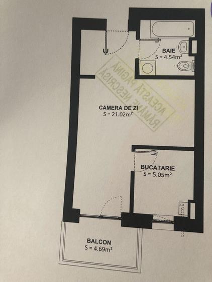 Garsoniera cu balcon hils pallady etaj 2 cu parcare inclusa - 4