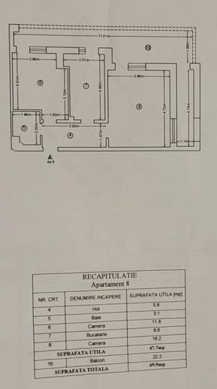 Etajul 1-Stadion-Copou-Bloc nou-Intabulat-70 mp - 1