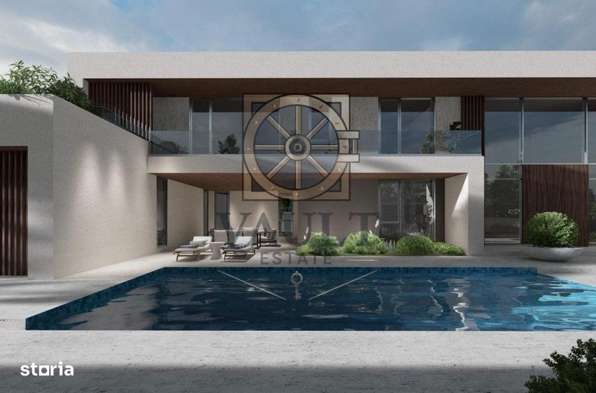 VILA DE LUX IN TUNARI - OTOPENI - 931 MP - 3500 MP TEREN - PISCINA - 2