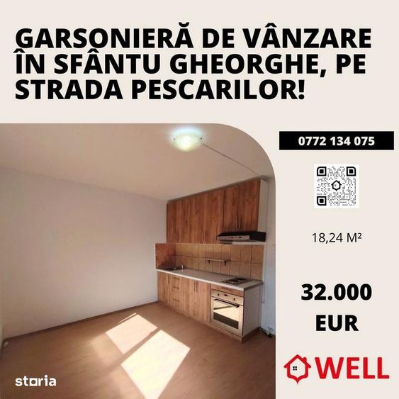 Garsoniera de vanzare in Sfantu Gheorghe, pe strada Pescarilor! - 4