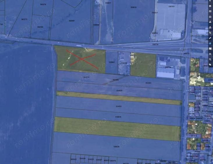 Teren intravilan pe soseaua de Centura - Arad - IMOBIHOR - 2