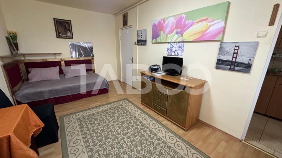 Garsoniera etaj intermediar decomandata balcon Calea Dumbravii - 6