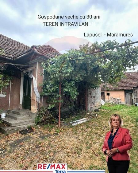 30 arii TEREN INTRAVILAN cu o GOSPODARIE veche - 2