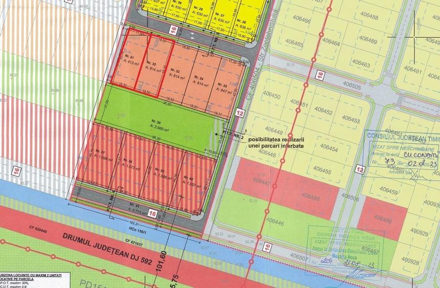 Mosnita Noua - teren pentru constructie 6apartamente - toate utilitatile - 3