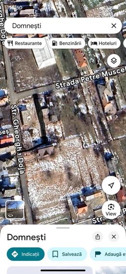 Vand teren + casa nefinalizata Domnesti Arges - 1