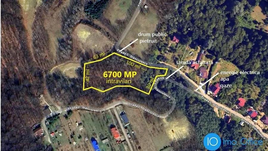 TEREN 6700 MP, INTRAVILAN LANGA PADURE - 5