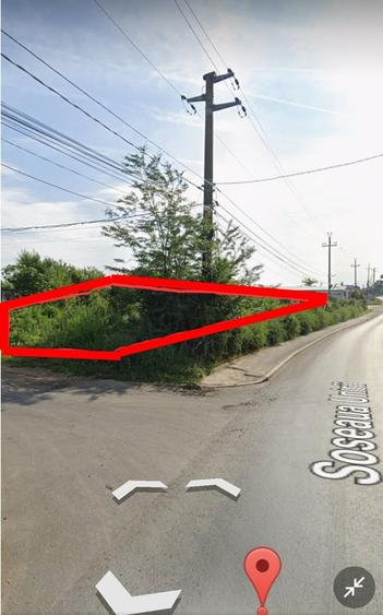 Teren Intravilan central Balotesti 2600 MP/ Sos. Unirii deschidere 50 ML - 1