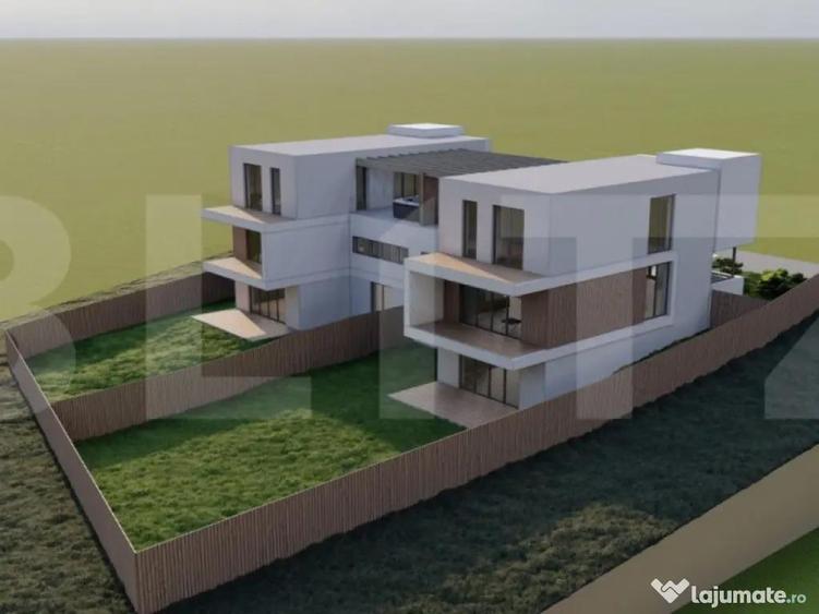 Teren cu autorizatie de constructie duplex, 1061 mp, zona Wo - 10