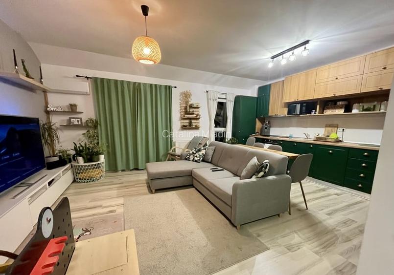 Apartament luminos si renovat modern, 2 camere, zona Eroilor-Floresti