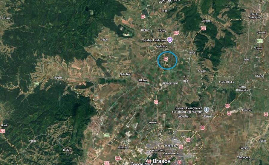 Vanzare teren intravilan industrial, DN 13, 14.450 mp, D: 84 m, PUZ, comision 0% - 4