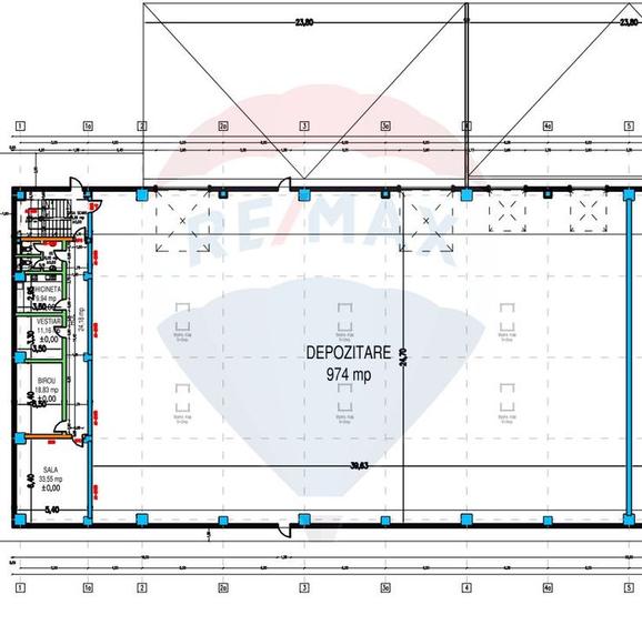 Spațiu industrial de 875mp de închiriat în zona Exterior Vest - 5