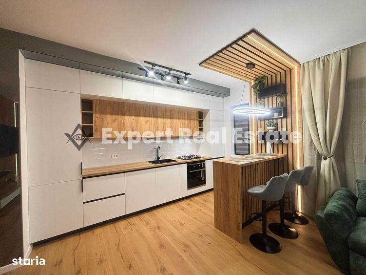 Apartament cu 2 camere semidecomandat în Tunari